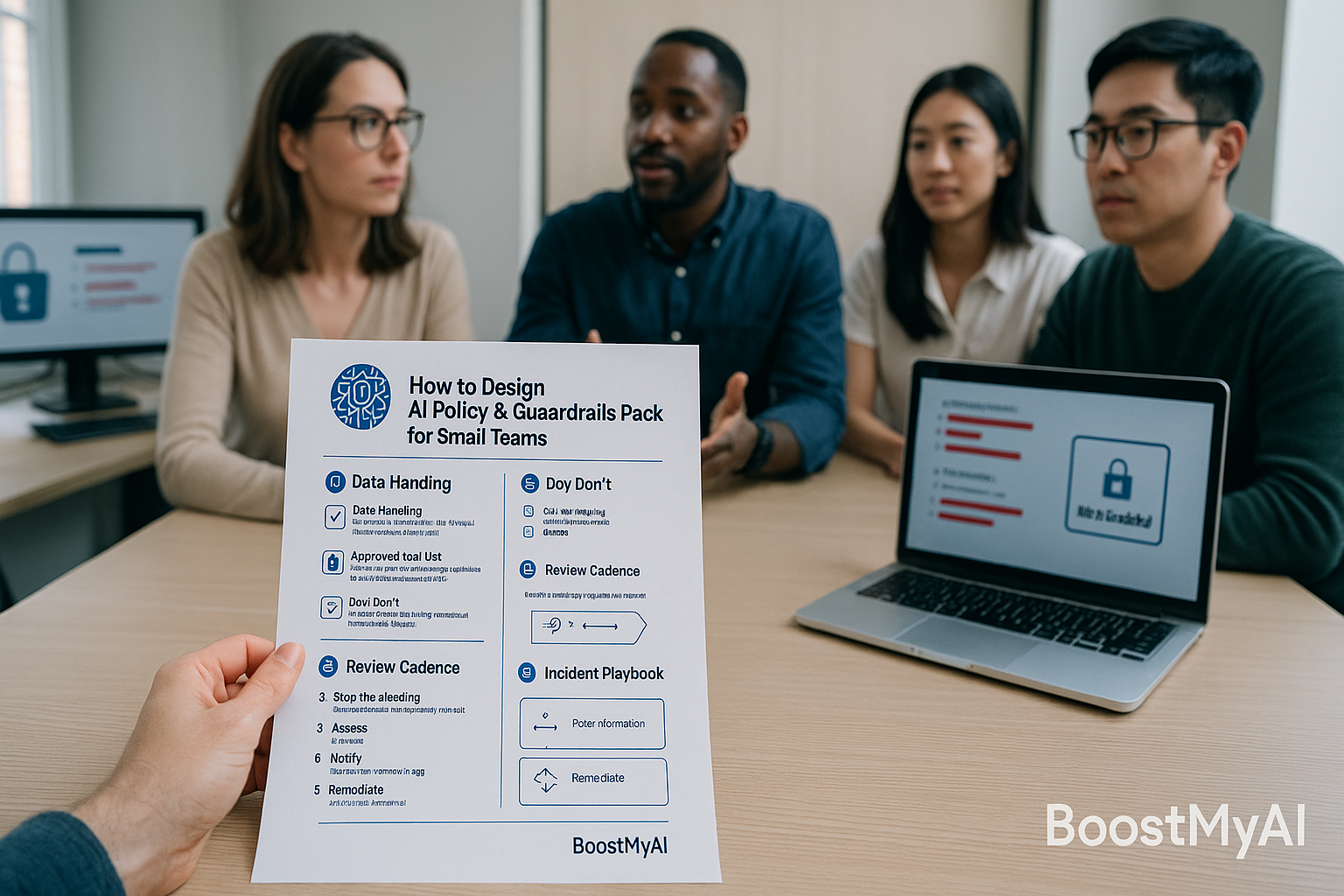 How to Design an AI Policy & Guardrails Pack for Small Teams