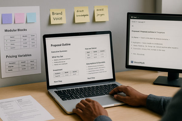 How to Build a Quote/Proposal Assistant That Writes Like You