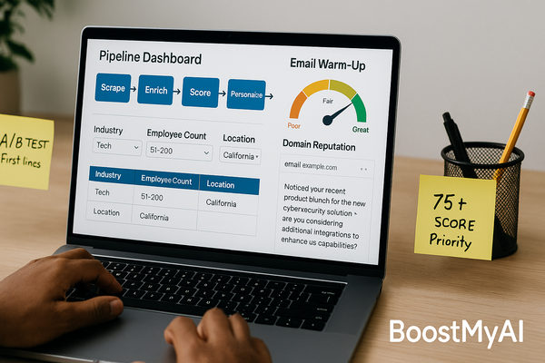How to Set Up an AI Leads Engine: Scrape → Qualify → Personalize → Send
